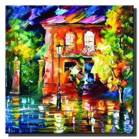 Tranh in Canvas sơn dầu